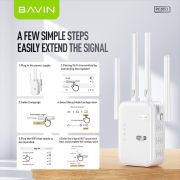 Intelligent wireless wifi signal amplifier pc2055y