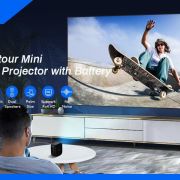Crosstour mini projector s100