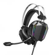 Gaming headset with microphones