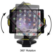 Universal desk tablet mount strand