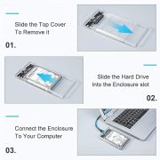 2.5 inch hard drive enclosure