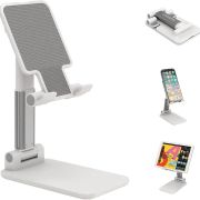 Folding desktop phone stand