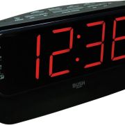 Large led alarm clock radio