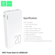 Denmen 20000mah powerbank dp07