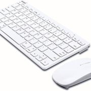 Wireless keyboard and mouse wl1214-wt