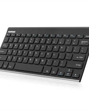Universal stainless steel wireless keyboard