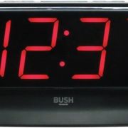 Large led alarm clock radio