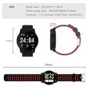 Smart heart rate wristband