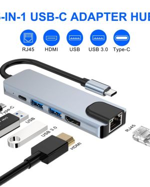 type-c to hdtv 5 in 1