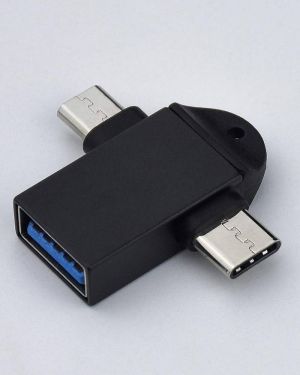 Audio splitter adapter 2in1