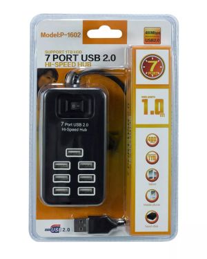 7 port usb 2.0 hi-speed hub
