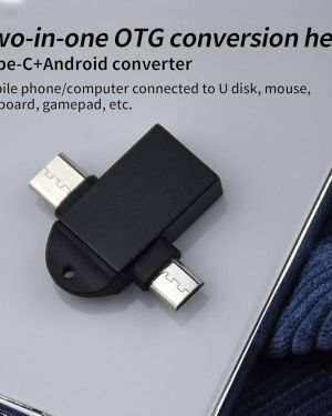 Audio splitter adapter 2in1